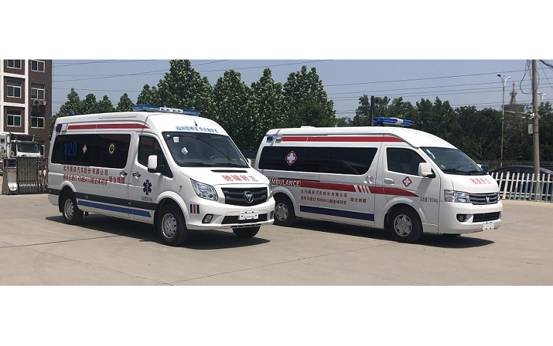 福田汽車與清華大學(xué)EMBA同學(xué)聯(lián)合捐贈(zèng)負(fù)壓救護(hù)車直發(fā)舒蘭